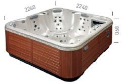 SPA - vasca idromassaggio jd sublim