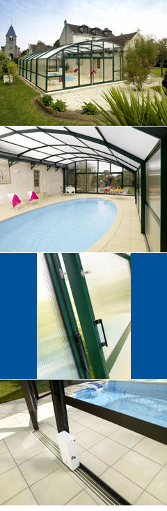 coperture telescopiche residenziali per piscina