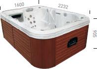 SPA - vasca idromassaggio jd cosy 3 posti