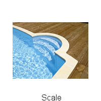 scale piscina