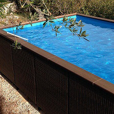 Piscine amovibili per una piscina anche in zone impossibili. Ideale per qualsiasi tipo di ambiente.